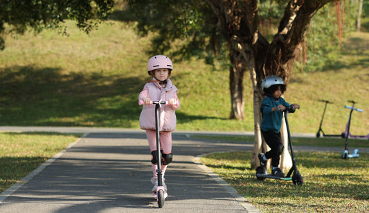 Can a Child Ride an Electric Scooter on the Pavement?