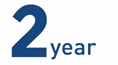 2 Year Warranty